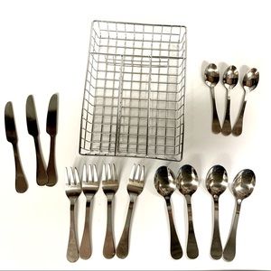 Melissa Doug Stainless Steel Silverware Set